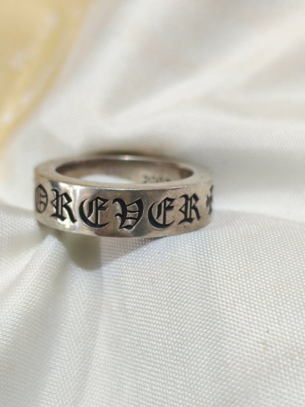Chrome Hearts Classic Sterling Silver Ring - Picture 5 of 5